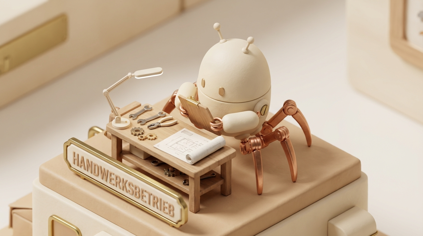 KI-gestützte Backoffice-Automatisierung im Handwerksbetrieb
