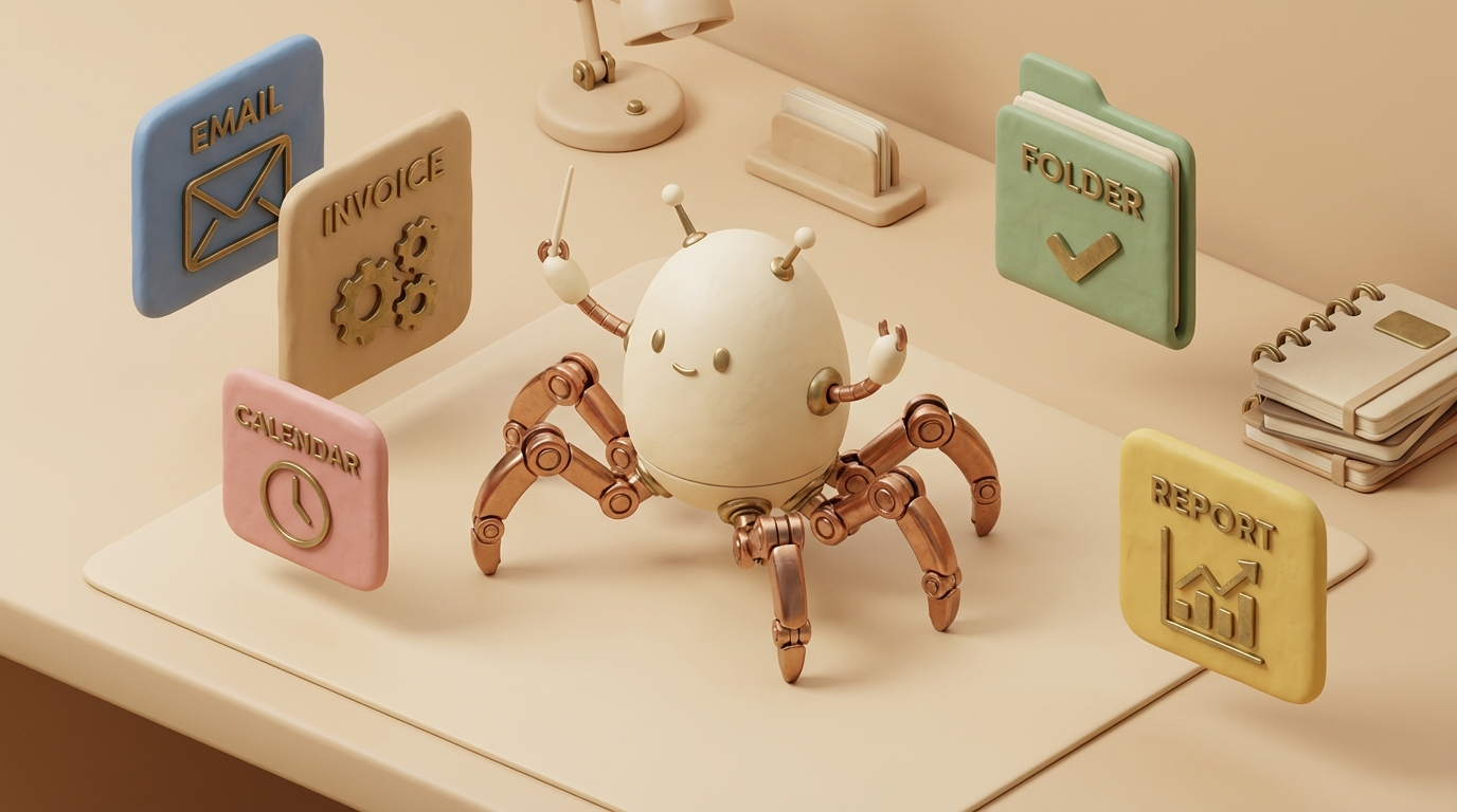 Backoffice-Automatisierung mit KI - Beispiele für E-Mail, Dokumente und Reporting